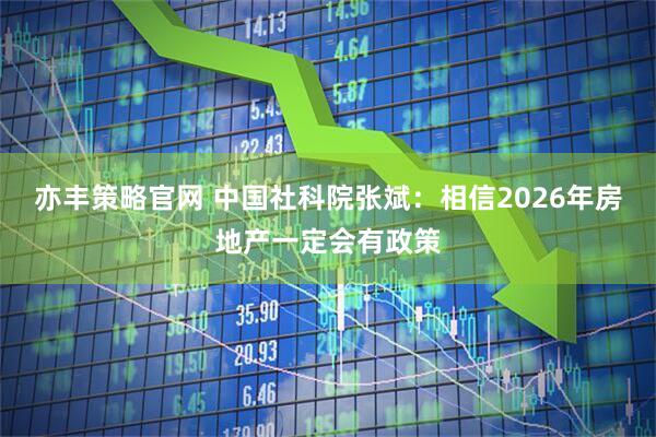 亦丰策略官网 中国社科院张斌：相信2026年房地产一定会有政策