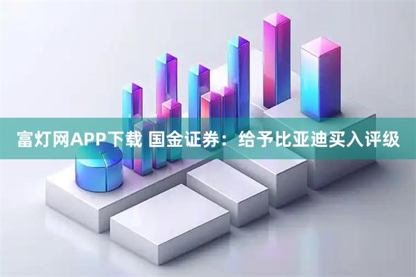 富灯网APP下载 国金证券：给予比亚迪买入评级